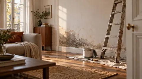Comment enlever l'humidité d'un mur intérieur : traiter la cause et les traces