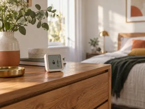 Hygromètre numérique dans une chambre